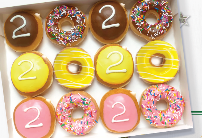 krispy kreme graduation dozen